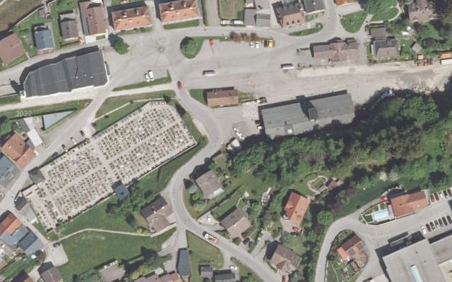 Luftbild von Lagerhaus-Genol