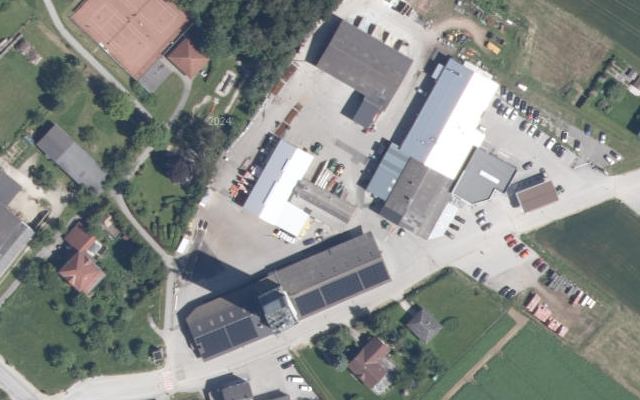 Luftbild von Shell