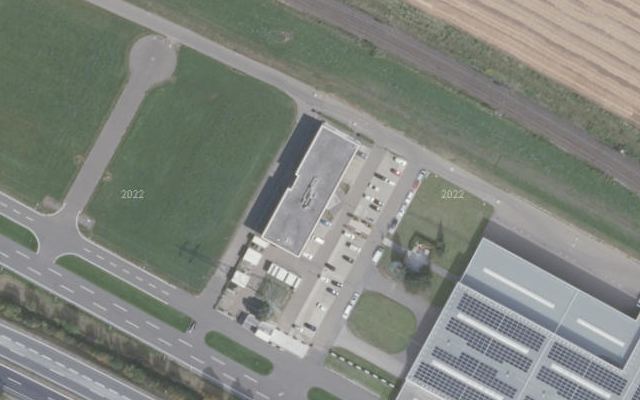 Luftbild von Gruber Diesel