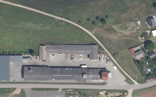 Luftbild von Lagerhaus - Genol