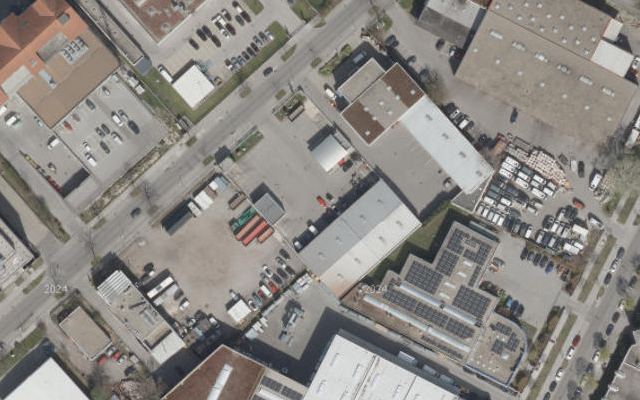 Luftbild von Diskonttankstelle Jandl