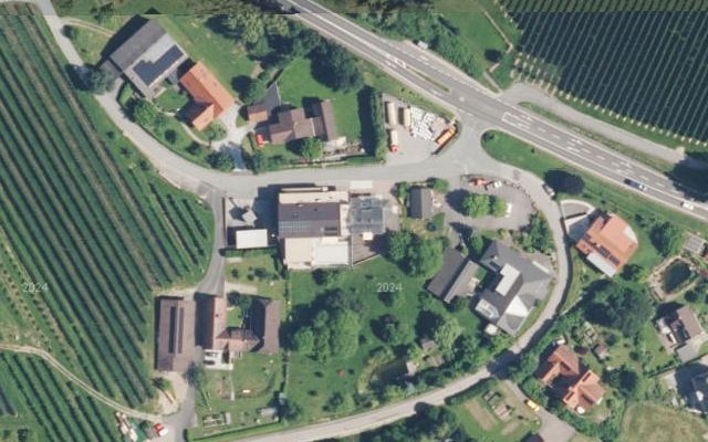 Luftbild von Gussmagg Dieseltankstelle