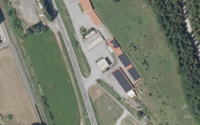 Luftbild von Rumpold