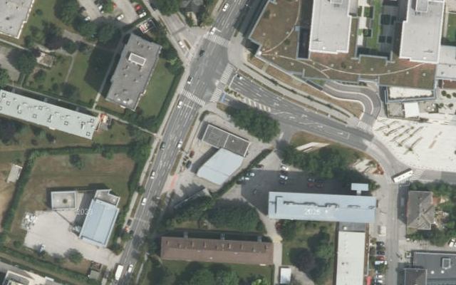 Luftbild von SOCAR St. Pölten